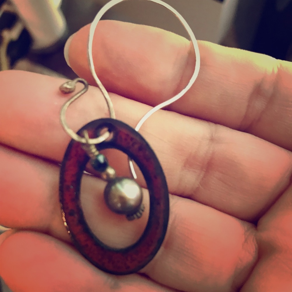 Lost earrings.